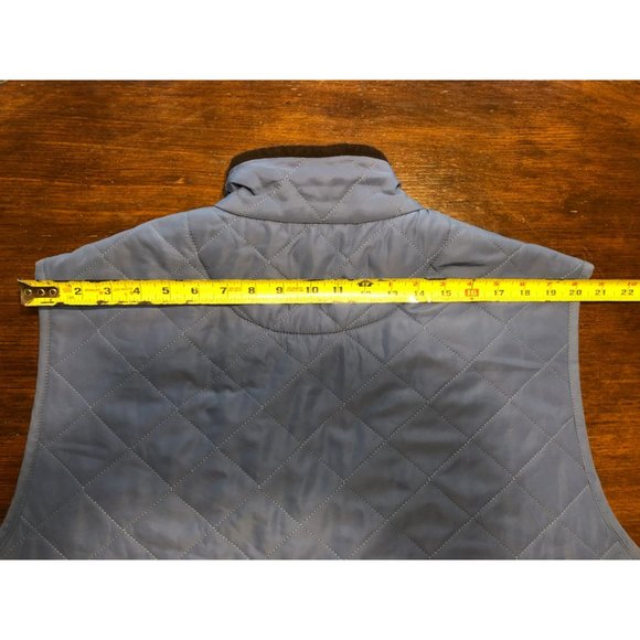 MAGASCHONI Jacket Vest, XXL, 2 Way Zipper, Windproof, Inside Zippered Pocket, Bl - Picture 6 of 7